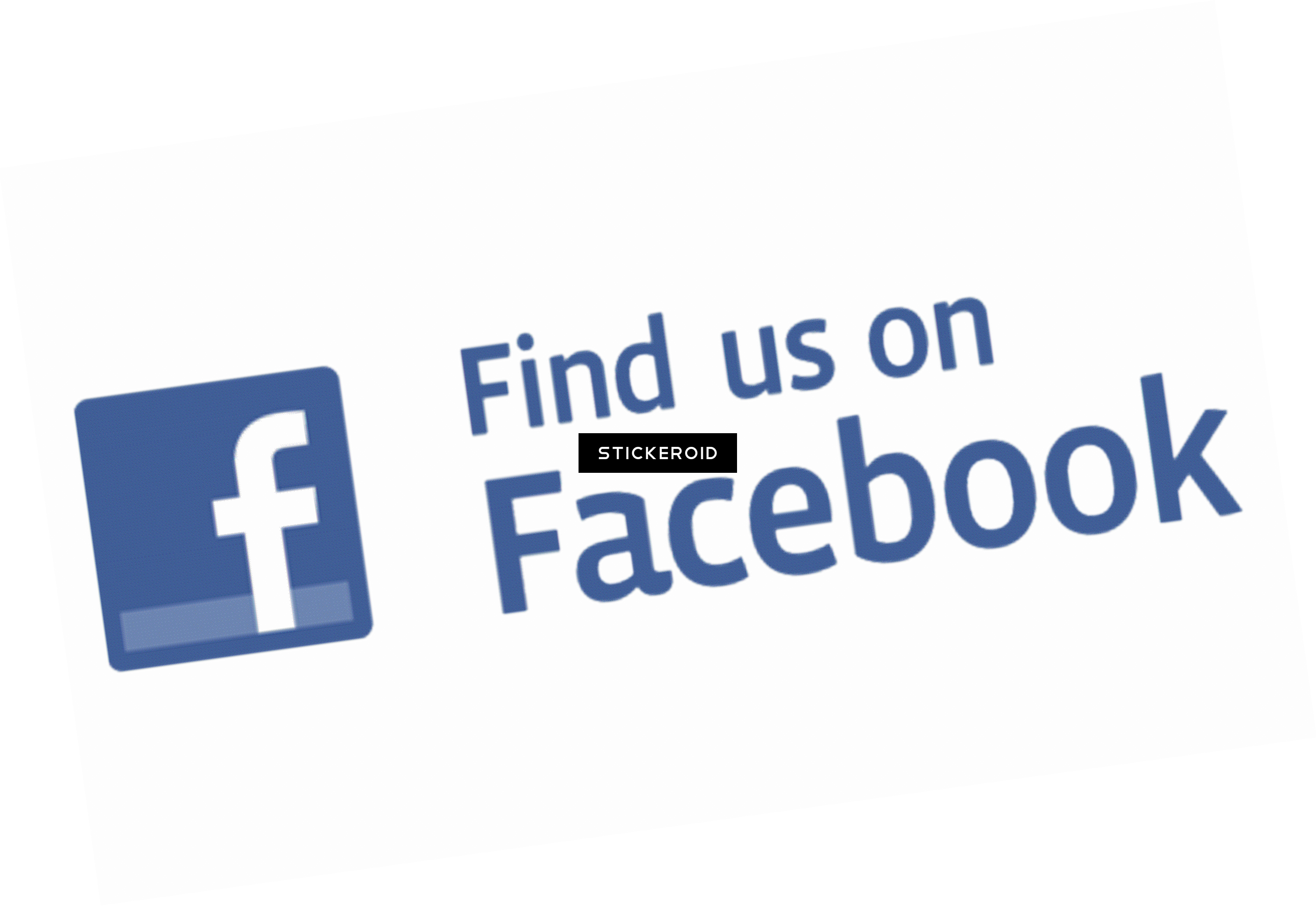 Find Us On Facebook - Logo Suivez Nous Sur Facebook (2989x2058), Png Download