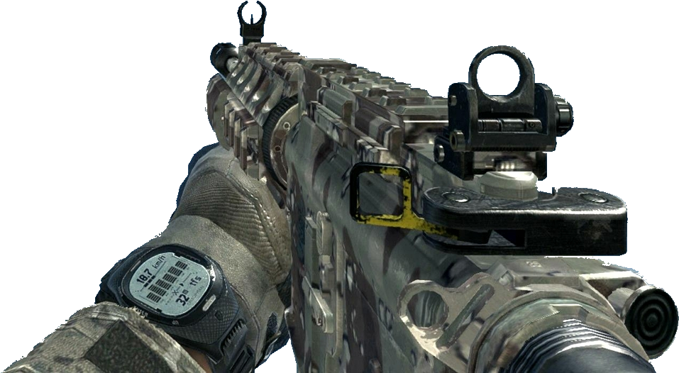 M4a1 Images The Call Of Duty Wiki Black Ops Ii, Modern - M4a1 Fall Camo Mw2 (979x532), Png Download