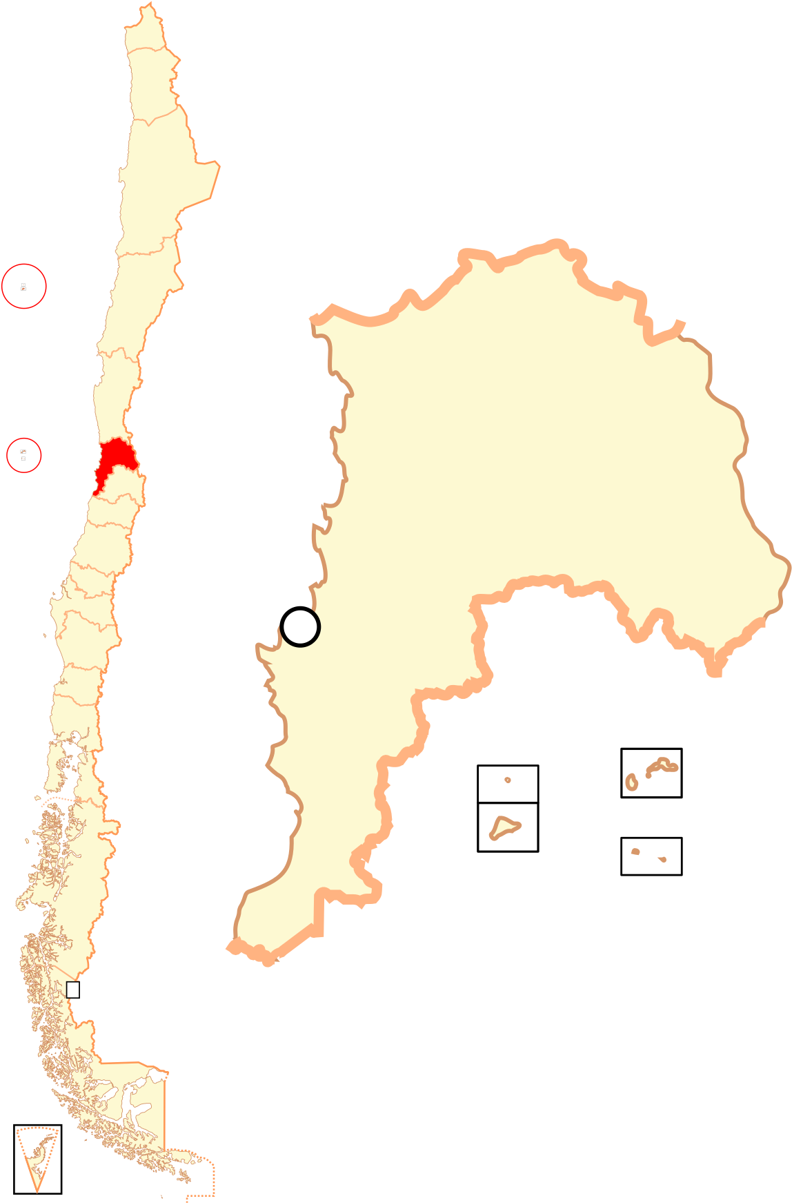 Region De Valparaiso Mapa (1200x1800), Png Download
