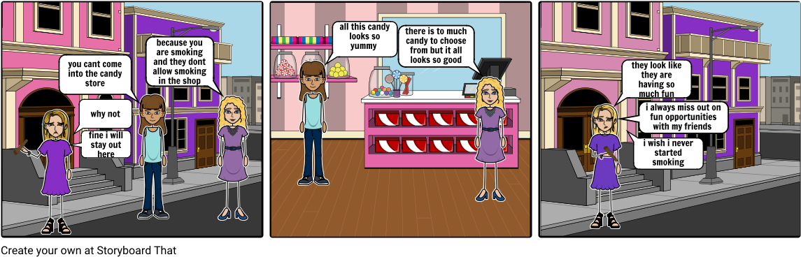 Stop Smoking - Cartoon (1164x385), Png Download