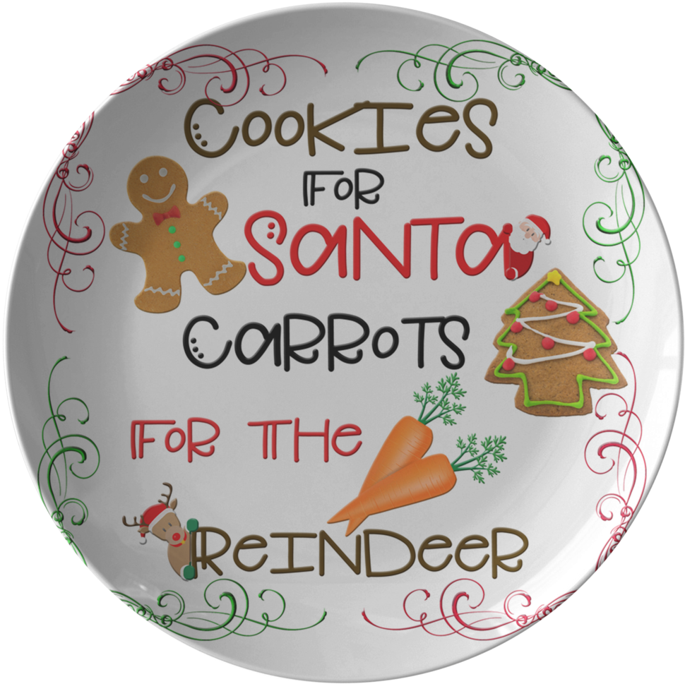 Cookies For Santa Carrots For The Reindeer - Reindeer (1024x1024), Png Download