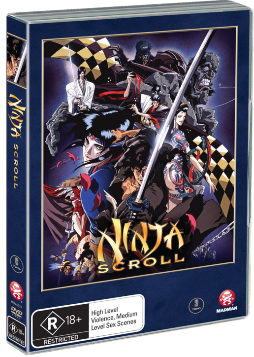 Ninja Scroll - Ninja Scroll Blu Ray (516x724), Png Download