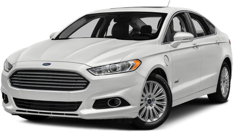 2016 Ford Fusion Energi White Exterior - 2016 Ford Fusion Energi Titanium White (1000x750), Png Download