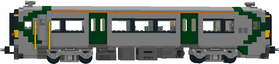 Side View Of The Project - Locomotive (1271x638), Png Download