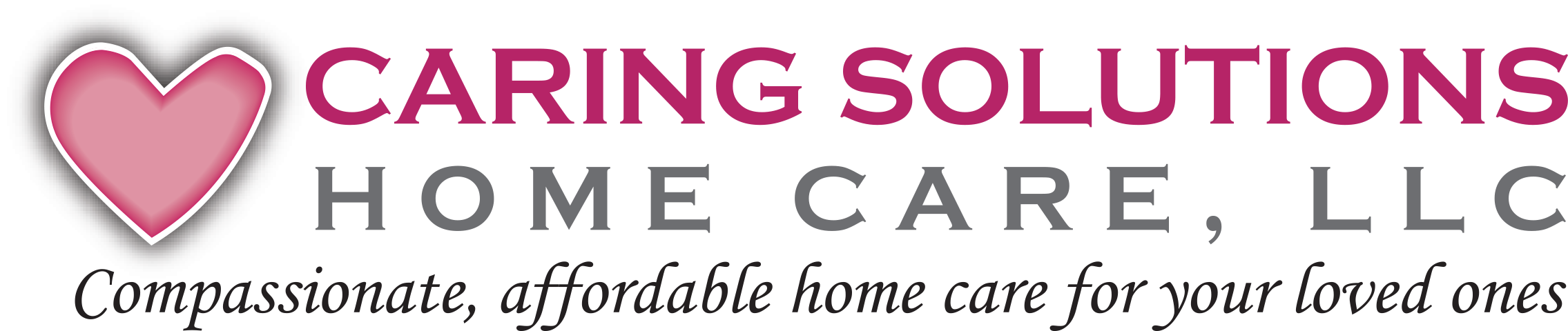 Caring Solutions Home Care, Llc - Logo (2271x480), Png Download