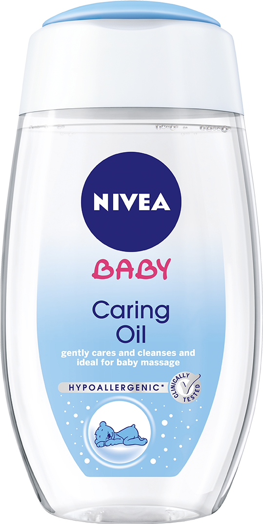 Baby Care - Nivea Baby Caring Oil (1010x1180), Png Download
