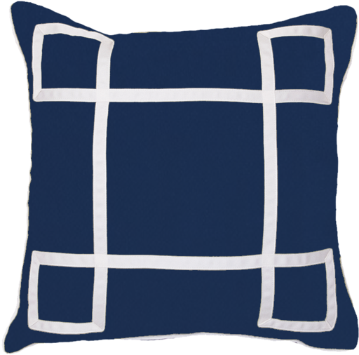 Ink Velvet Regency Pillow - Vector Graphics (600x574), Png Download