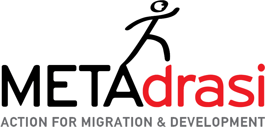 Metadrasi Action For Migration And Development, Is - Logo Metadrasi (898x432), Png Download