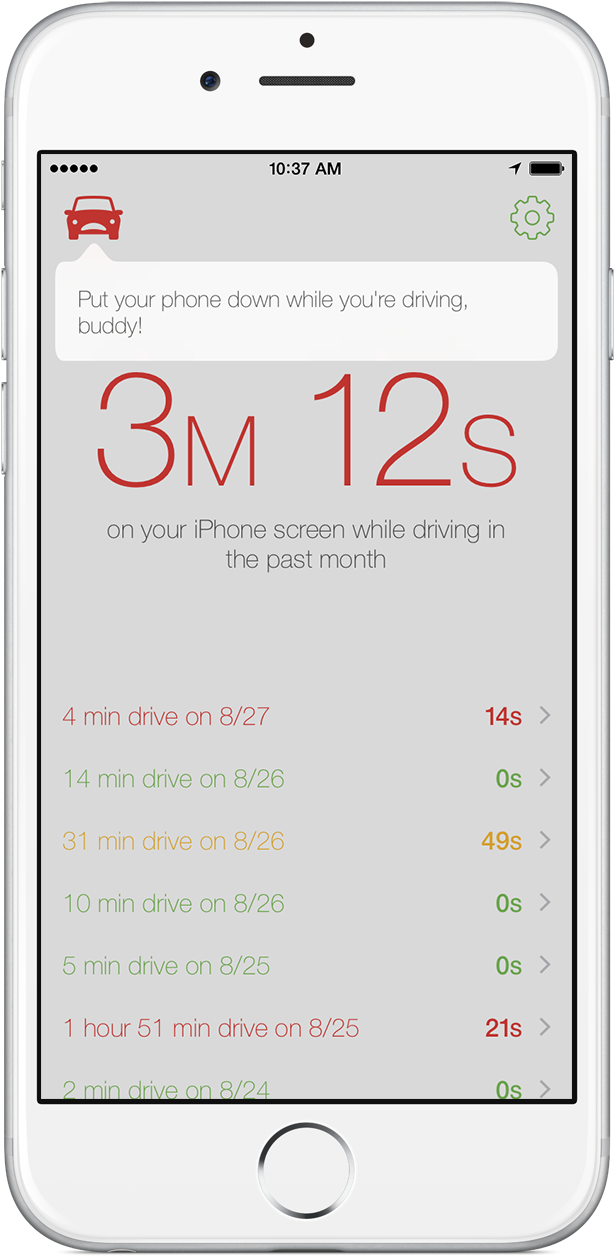It Makes Sure You're Not Looking At The Phone Too Long - Mobile Phone (856x1500), Png Download