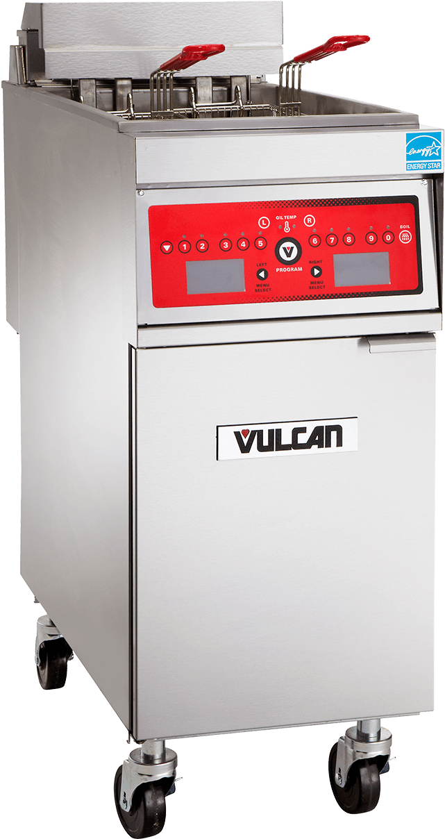 Loading Zoom - Vulcan Commercial Electric Fryer - 50 Lb. Oil Capacity (1000x1207), Png Download