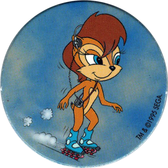 Wackers > Sonic The Hedgehog 17 Sally Acorn - Sonic The Hedgehog #17 (600x600), Png Download