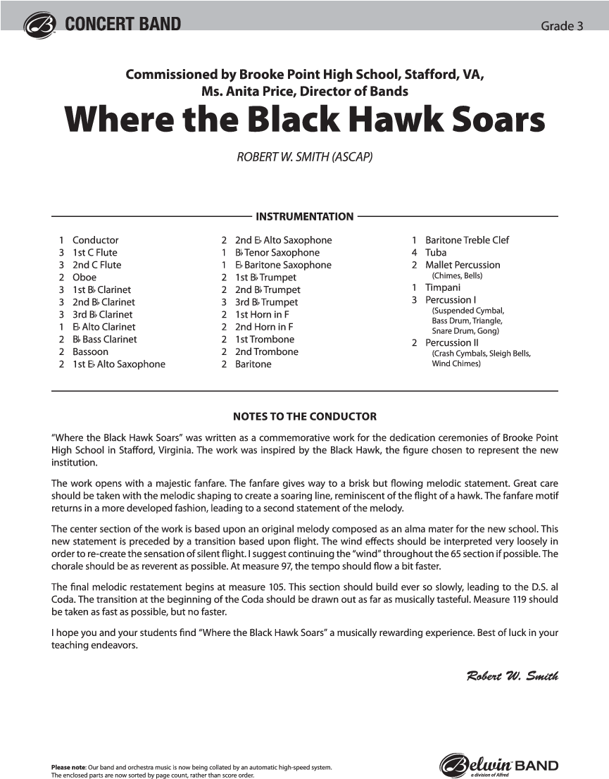 Where The Black Hawk Soars Thumbnail - Furioso Song Sheet Music Clarinet (864x1152), Png Download
