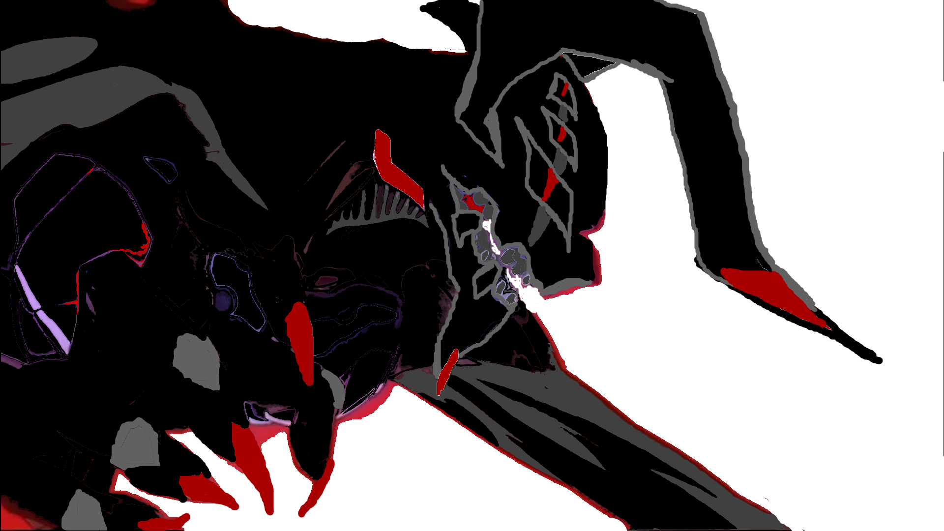 Forma De Demonio - Illustration (1920x1080), Png Download