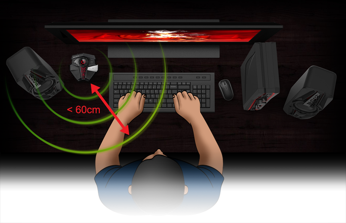 Technology For Crystal Clear Voice Chat, And Intuitive - Avermedia Aegis Gaming Voice Chat Microphone (700x452), Png Download