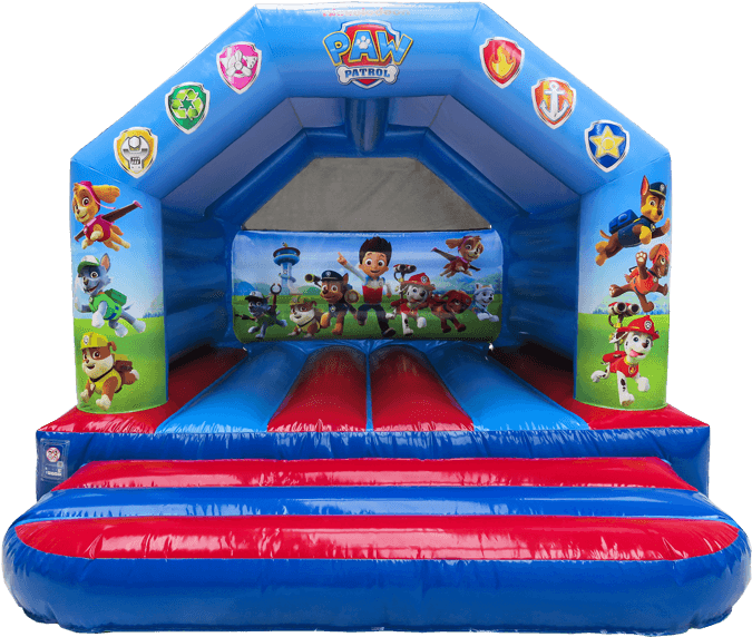 Paw Patrol - Inflatable Castle (1024x768), Png Download