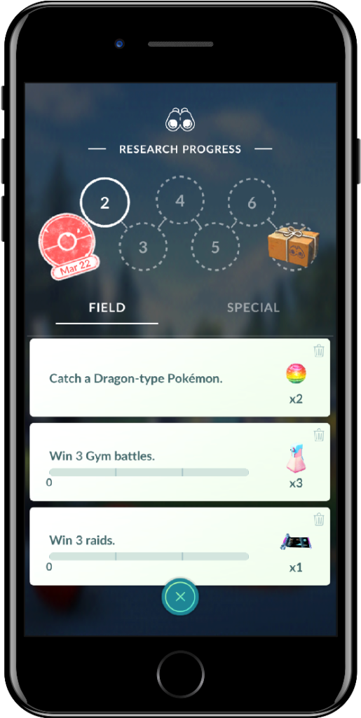 There Is Also Another Screen Showed Which Displays - Pokemon Go Special Research 5 (576x1024), Png Download
