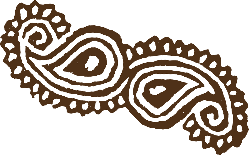 Paisley-motif - Vector Graphics (801x500), Png Download