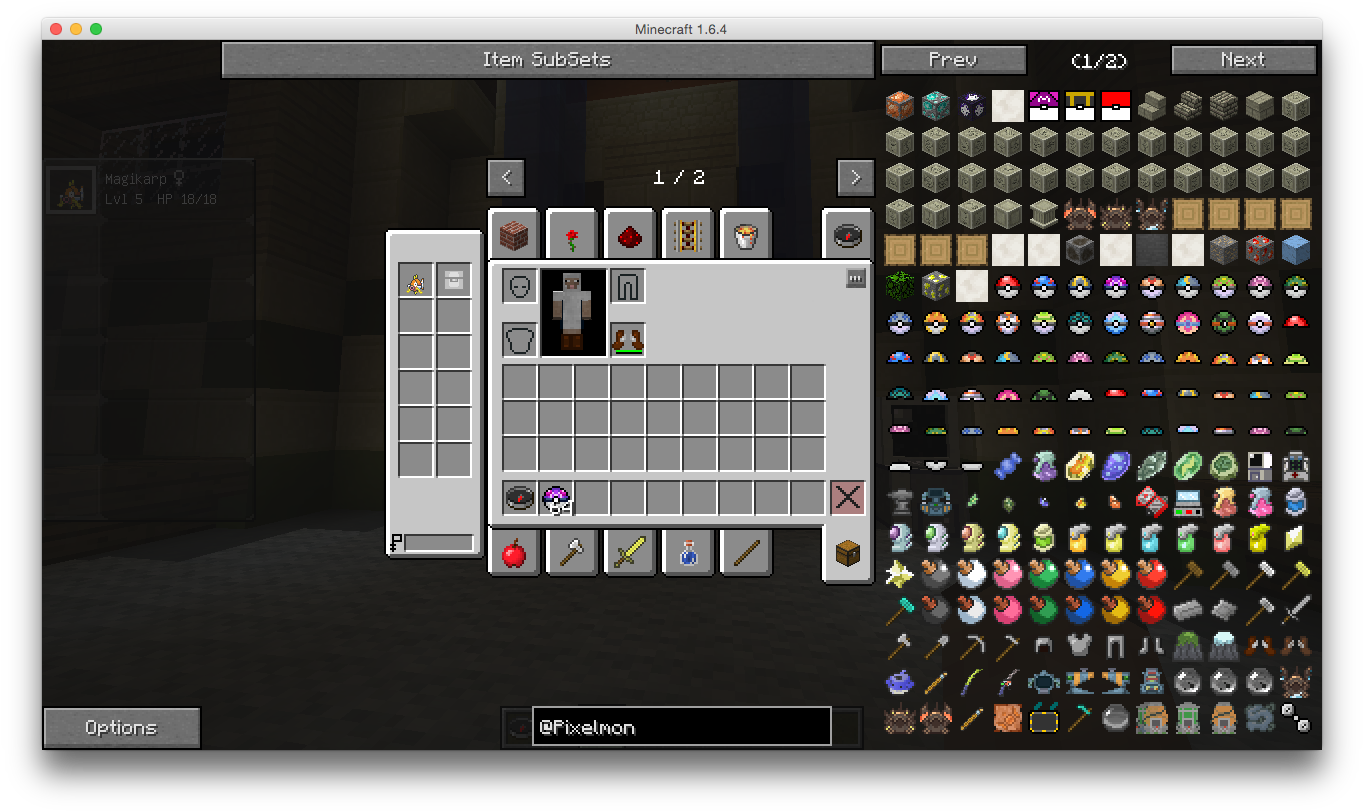 Pixelmoncraft Atlauncher On Windows And Mac - Pixelmon Inventory (1394x846), Png Download