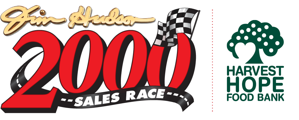 2000 Sales Race - Harvest Hope Food Bank Columbia (1036x400), Png Download