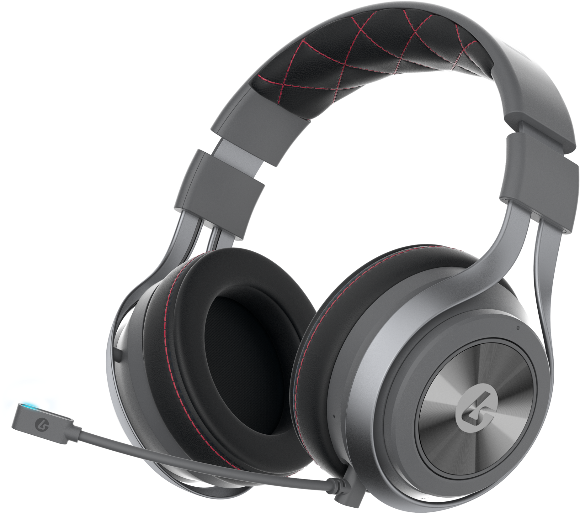 Lucidsound Ls40 Black Grey Wireless - Lucidsound Ls35x Wireless Over-ear Headset (2048x2048), Png Download