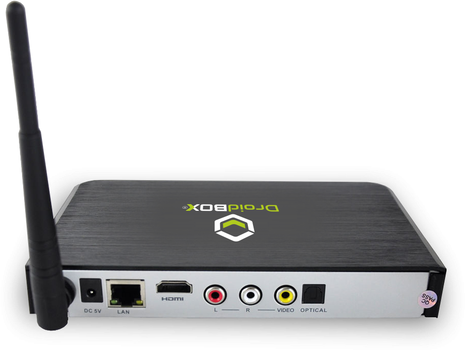 Droidbox T8-s Plus Rear View - Droidbox T8 (957x707), Png Download