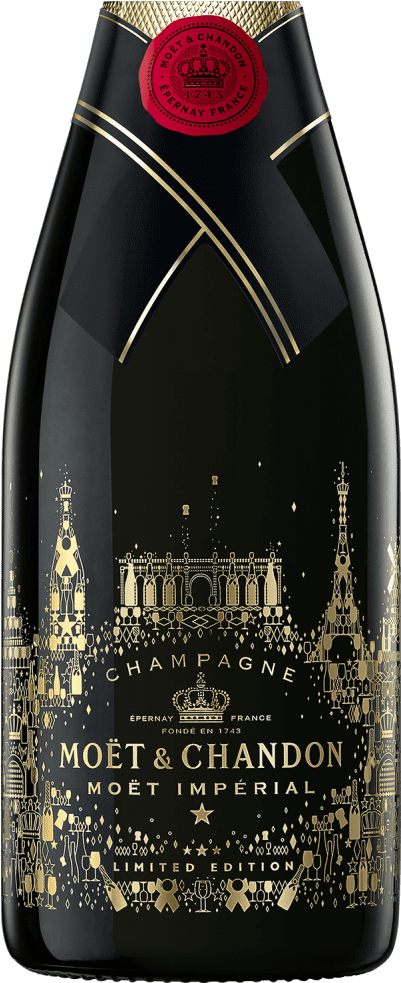 Limited Edition Release By Moet - Moet Chandon Special Edition (424x1000), Png Download