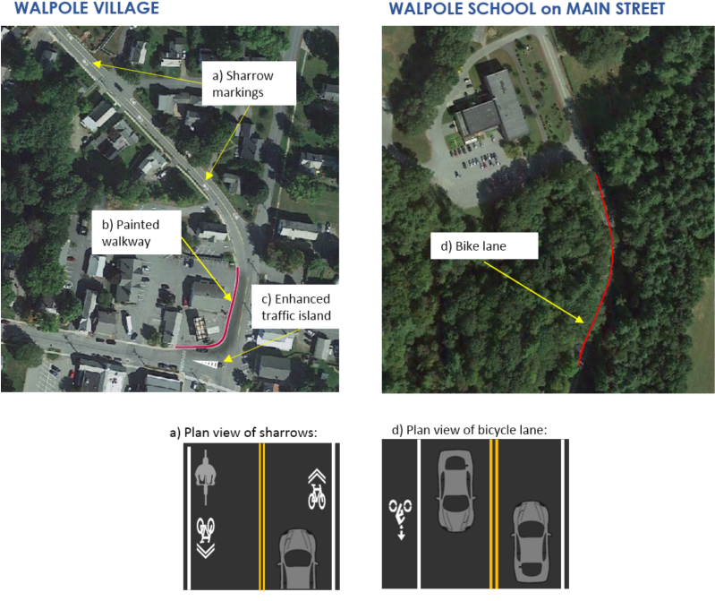 Download Walpole Complete Streets Demonstration Plan PNG Image with