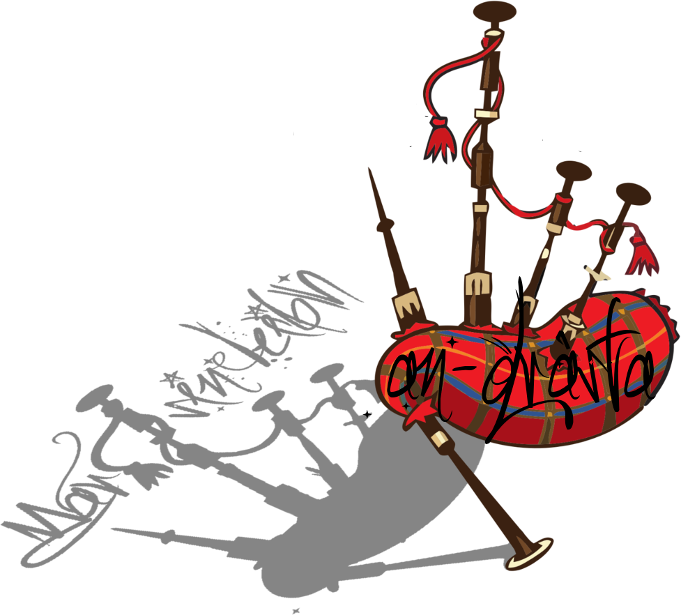 Diseño De Logo Por Kronikken Para Bagpipe Artist - Cartoon Picture Of Bagpipes (977x882), Png Download