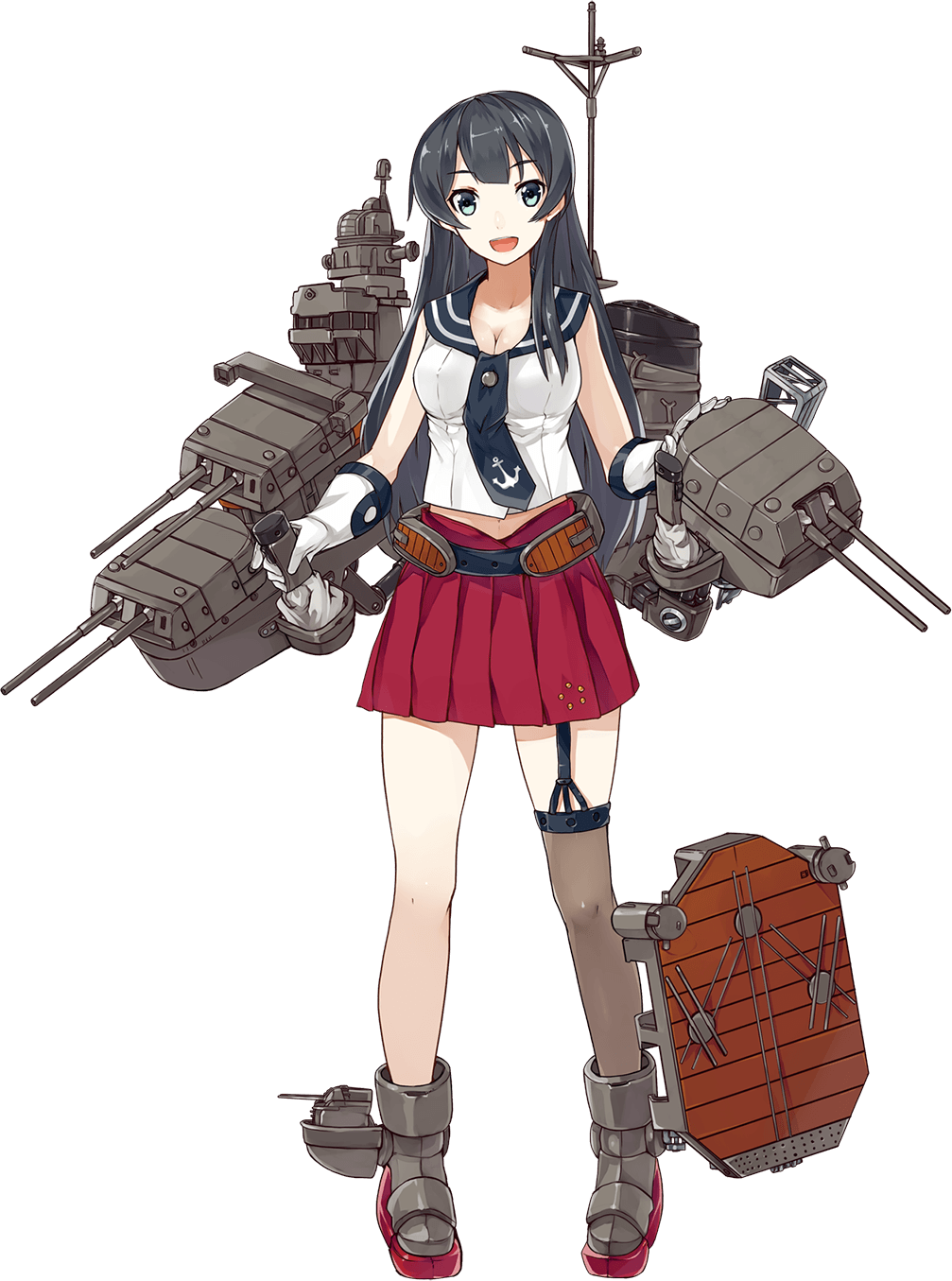 Agano Full - Kancolle Agano (1007x1355), Png Download