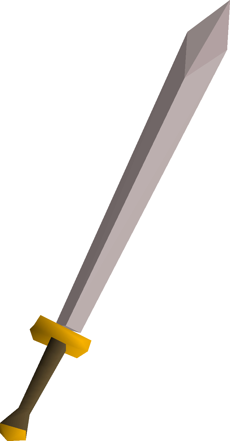 White 2h Sword Detail - Wiki (764x1464), Png Download