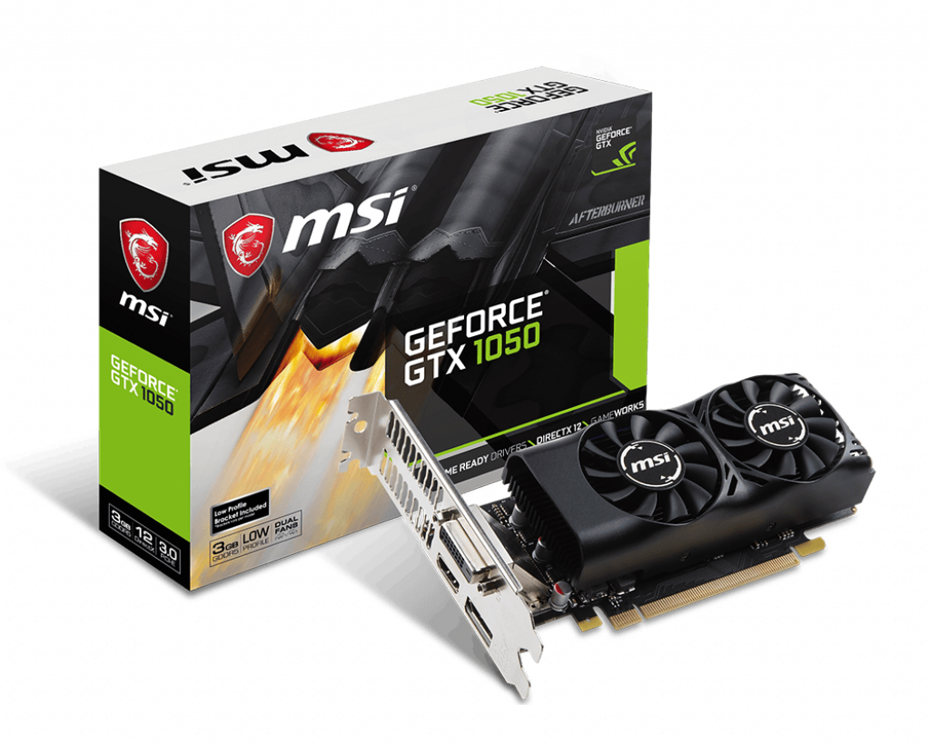 Specification For Geforce Gtx 1050 3gt Lp - Msi Computer Gtx 1050 Ti 4gt Lp Video Card (1024x820), Png Download