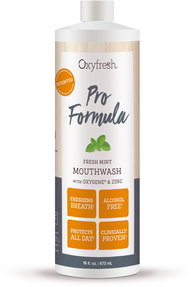 Alcohol-free Pro Formula Cosmetic Fresh Mint Mouthwash - Oxyfresh Mouthwash (1024x1024), Png Download