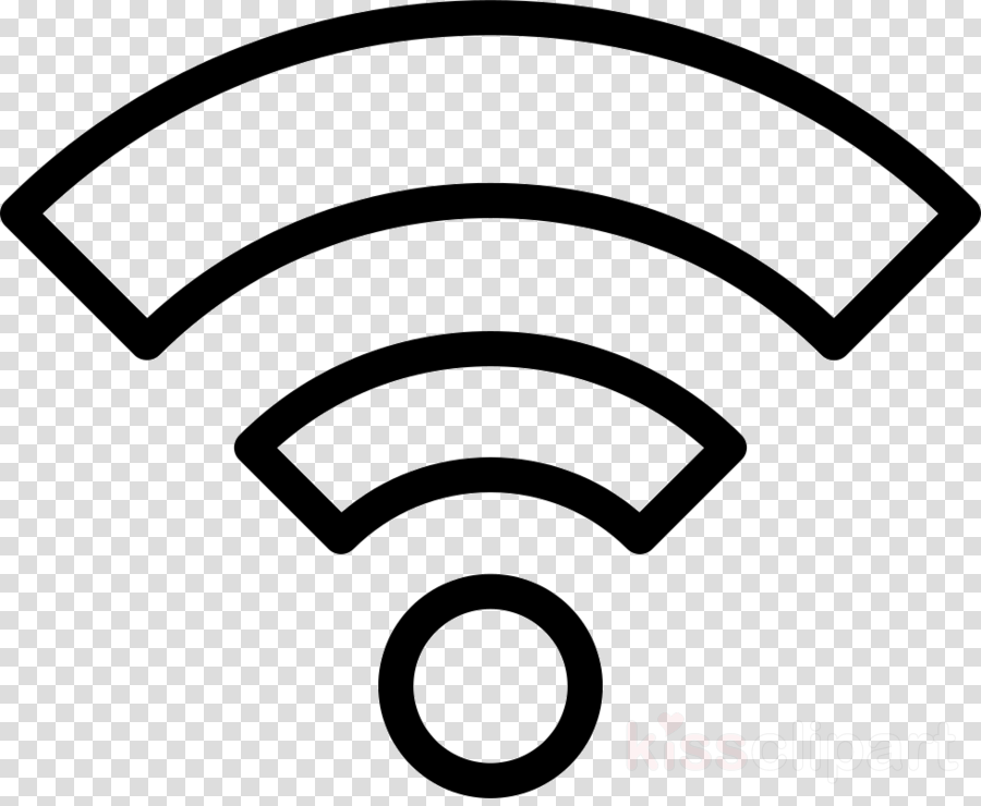 Wifi Symbol White Png Clipart Wi-fi Clip Art - White Wifi Icon Transparent (900x740), Png Download