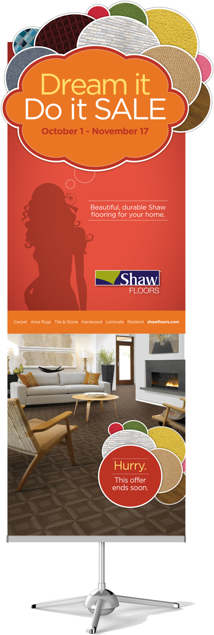 Shaw Floors Promotion (1000x2460), Png Download