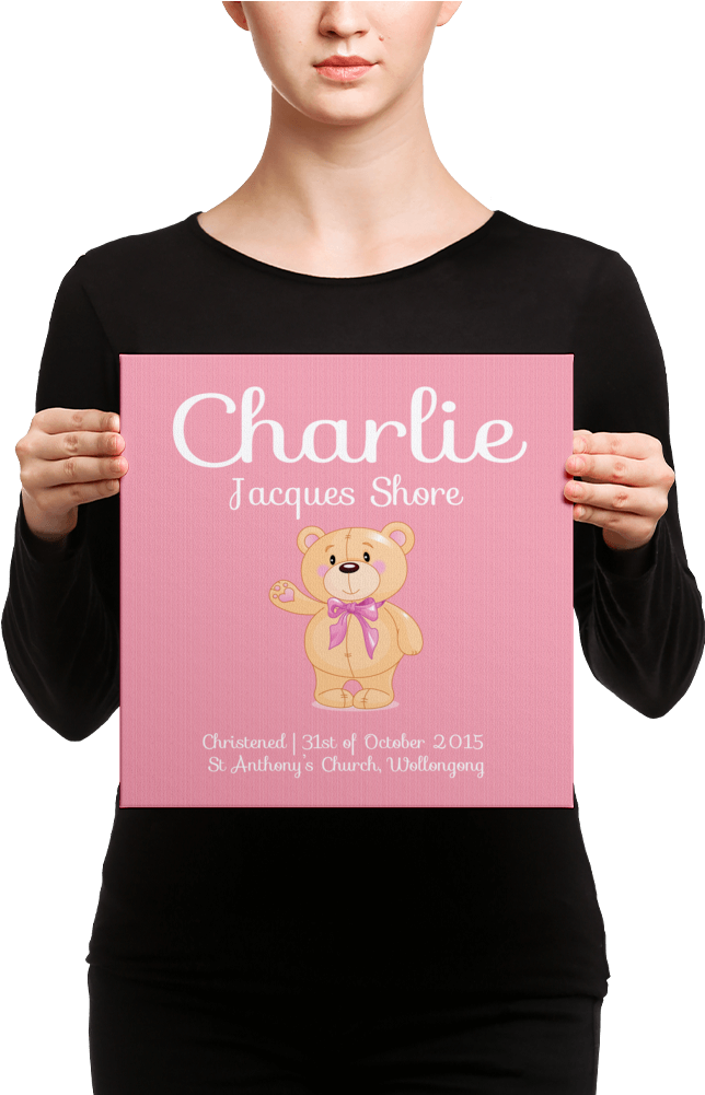 Christening / Baptism / Naming Day Canvas Prints - Black Mask Red Pied French Bulldog Canvas (1000x1000), Png Download