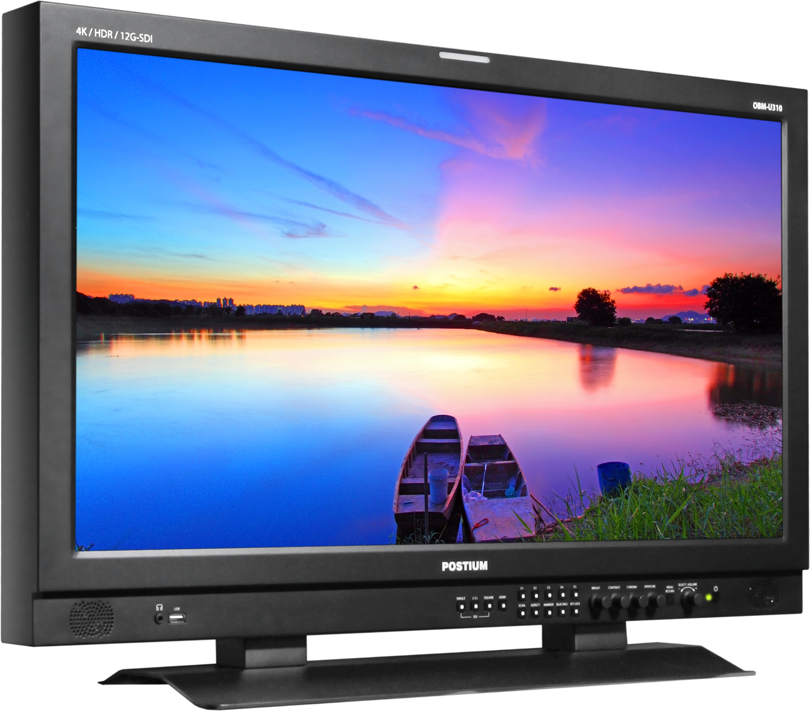 Postium Obm-u310 31in 4k Lcd Monitor (1664x1462), Png Download