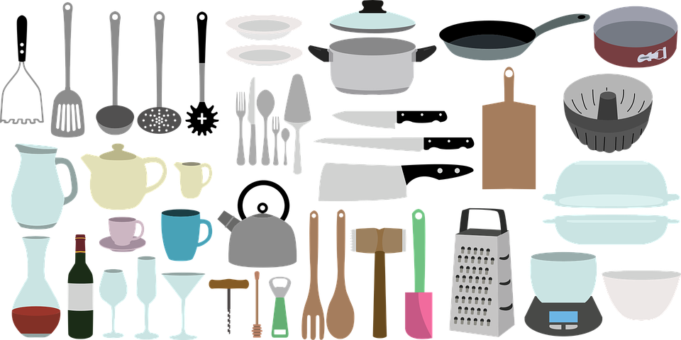 Kitchen Tools - Baking Device Vector (960x480), Png Download