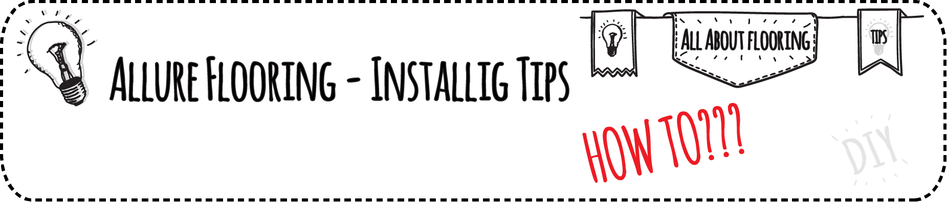 Flooring Tips - Flooring (1851x396), Png Download