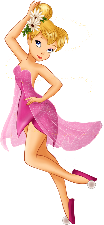 Tinkerbell Pink (443x899), Png Download