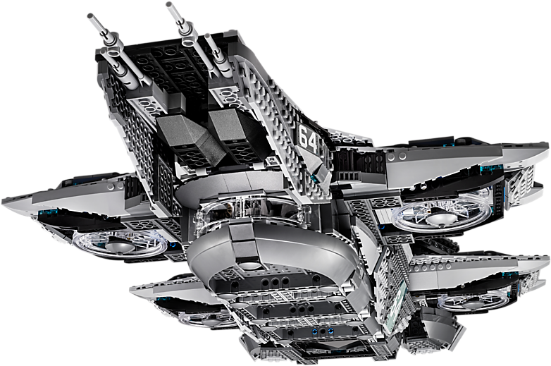 The Shield Helicarrier - Lego 76042 The Shield Helicarrier (800x600), Png Download