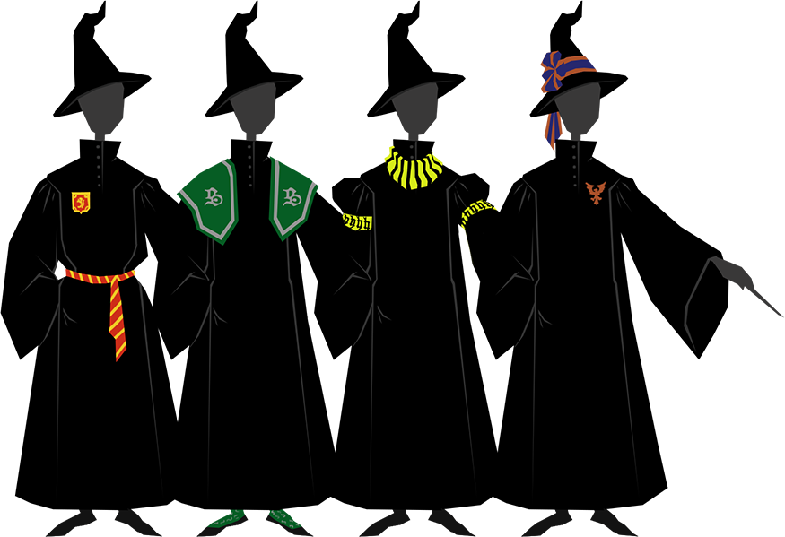 These Items Would Be Available At Diagon Alley And - Harry Potter Robes Book (875x599), Png Download