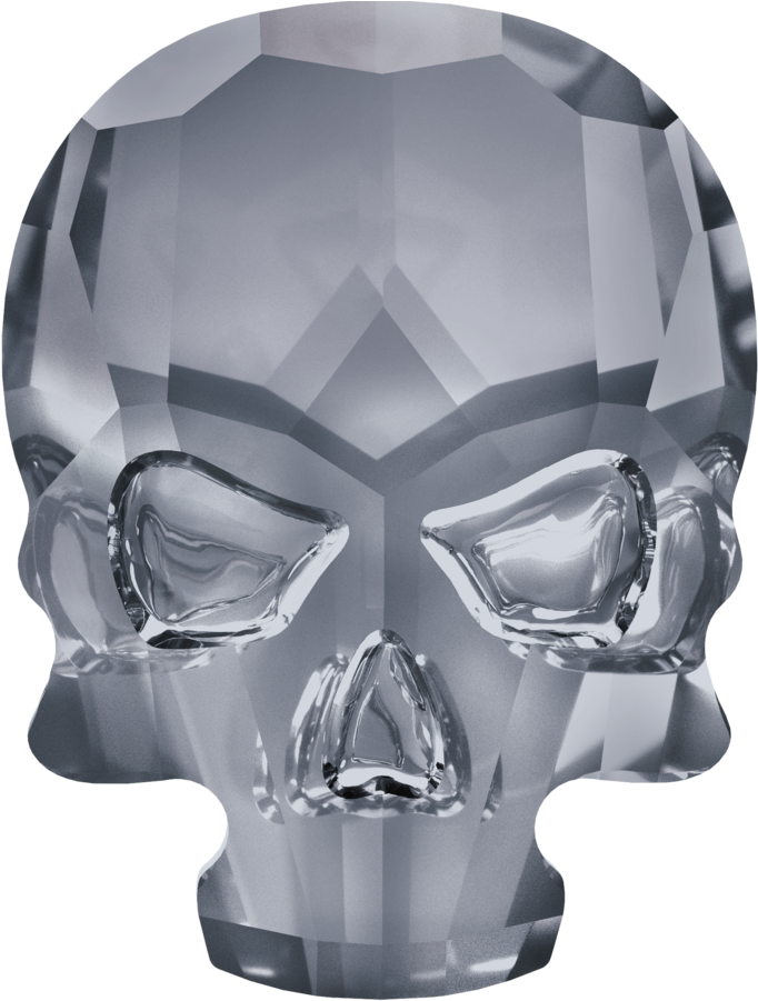 7mm X 10mm - Swarovski Flat Back Skulls (900x900), Png Download