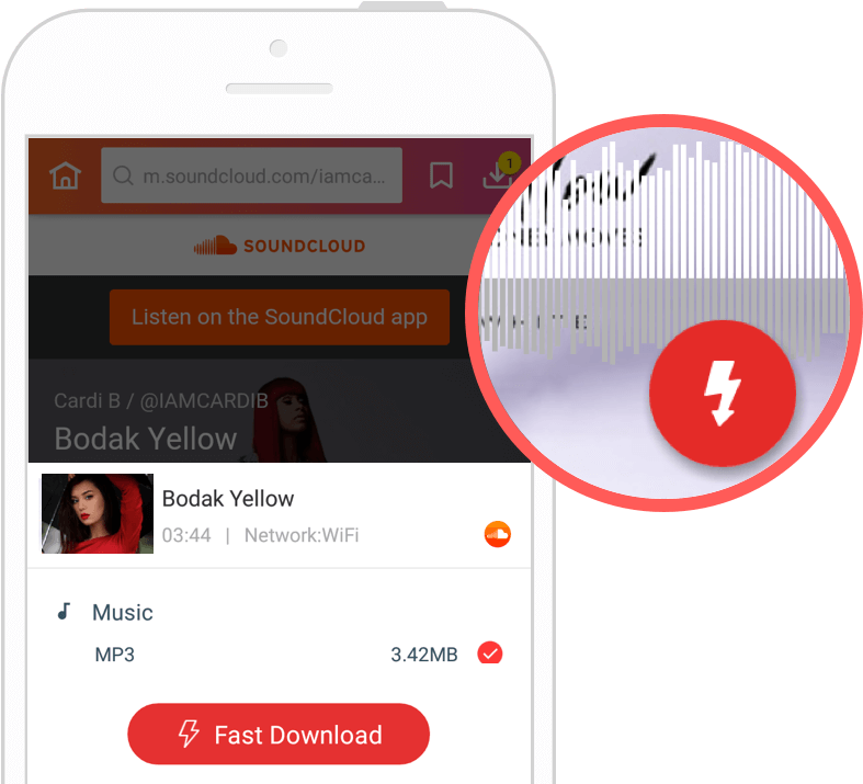 Step 2 Start Download - Como Se Descarga Soundcloud (874x724), Png Download