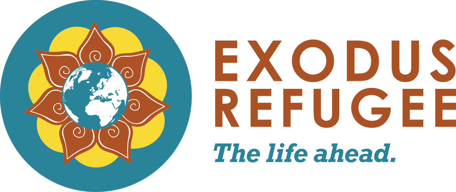 Exodus Refugee Immigration - Refugee And Immigrant Charities (1500x631), Png Download