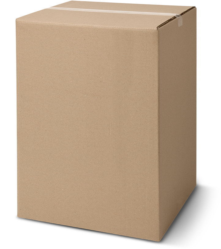 Tea Chest Box Plain - Box (928x932), Png Download