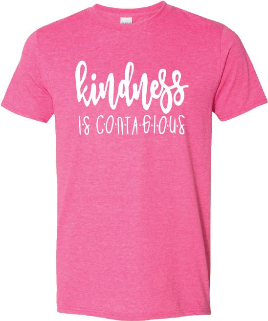 Heliconia Kindness Is Contagious (602x751), Png Download