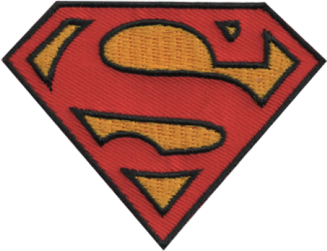Embroidered Patch Superman Logo - Superman Symbol (800x800), Png Download