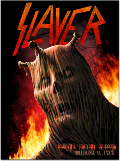 Stigmata Philadelphia Event Poster - Slayer Event Poster (600x600), Png Download