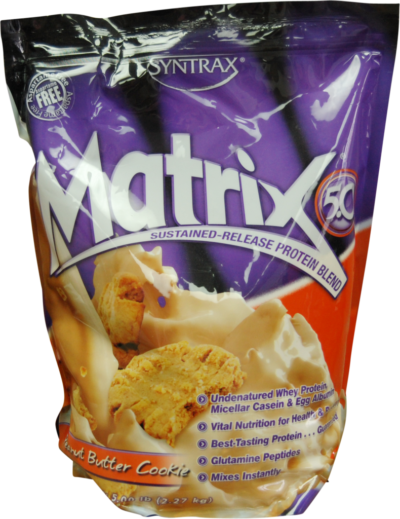 Peanut Butter Cookie Matrix Protein Powder - Syntrax Matrix 5, Mint Cookie Powder, 5lbs (790x1024), Png Download