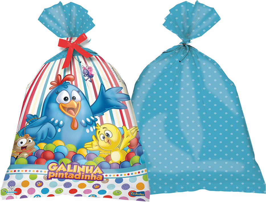 Sacola Surpresa Galinha Pintadinha Diversão 08 Unidades - Galinha Pintadinha (990x990), Png Download
